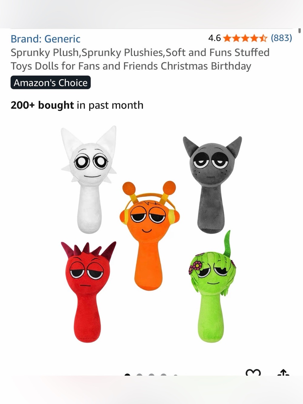Sprunky Plush